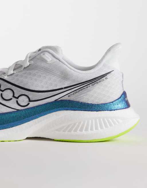 Saucony - Endorphin Speed 5 - Sneakers da corsa bianco e blu notte, 2 di 5