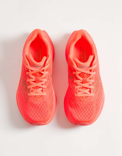 Saucony Endorphin Speed 5 trainers in red, 2 of 5