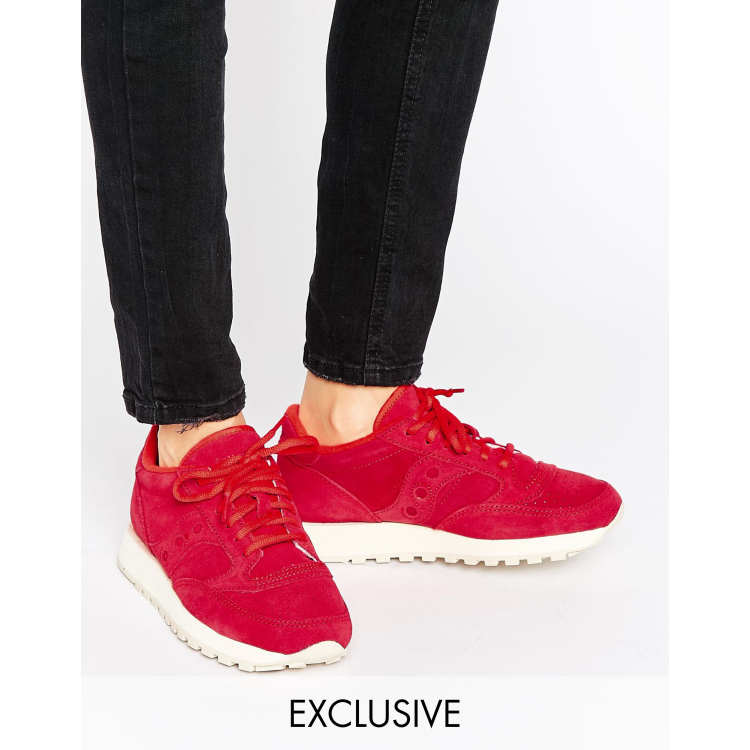 Saucony jazz hotsell original vintage rouge