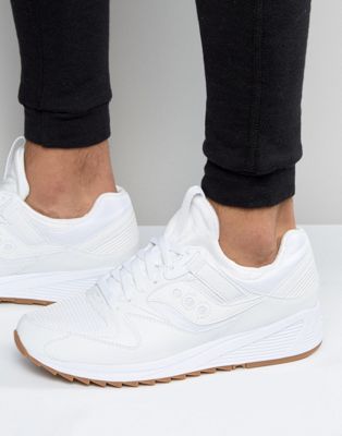 Saucony Grid 8500 Trainers In White 