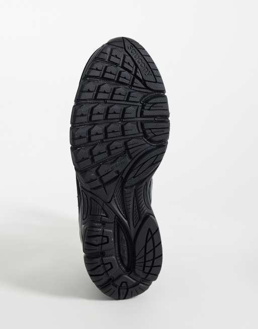 Saucony Grid Legacy sneakers i triple black, 5 av 5