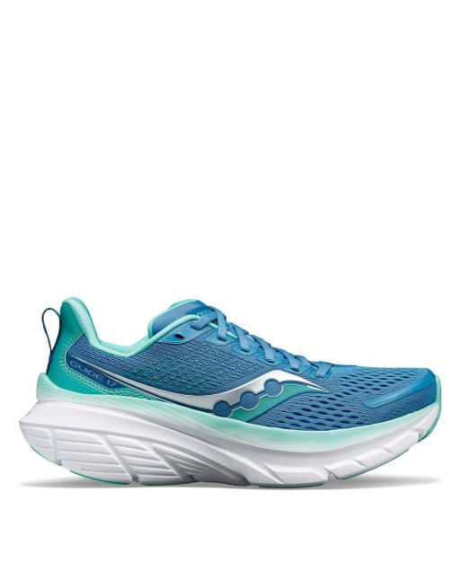 Saucony - Guide 17 - Hardloopsneakers met structuur en demping in bries en mintgroen