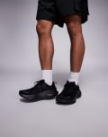[Saucony] Saucony Guide 18 running trainers in triple black 48 Triple black
