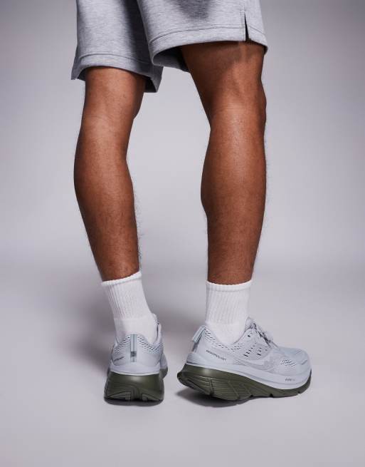 Saucony – Guide 18 – Szaro-oliwkowe buty sportowe do biegania, 3 z 5