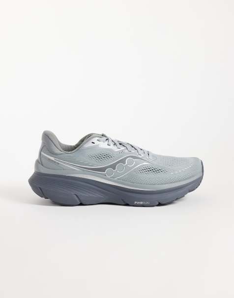 Saucony Guide 19 Laufschuhe in Grau und Silber - view 1