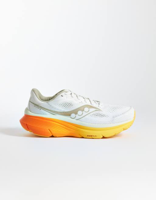 Saucony - Guide 19 - Sneakers da corsa color avorio e fuoco