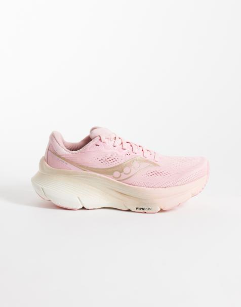 Saucony Guide 19 trainers in light pink - view 1