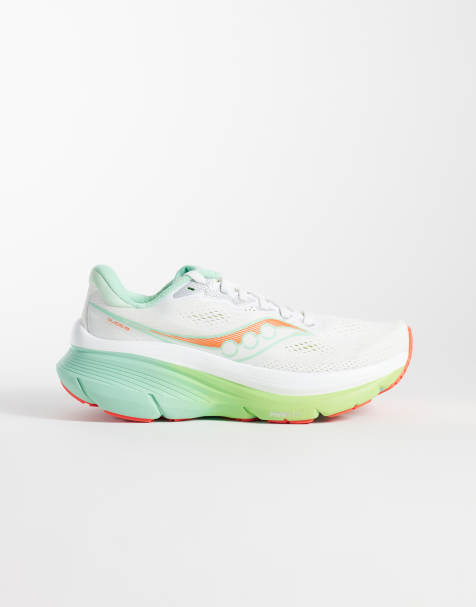 Saucony Guide 19 zapatillas de deporte en blanco multicolor - view 1