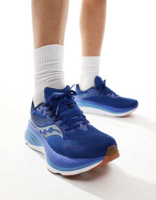 Saucony Saucony Hurricane 24 running trainers in azurite-Blue