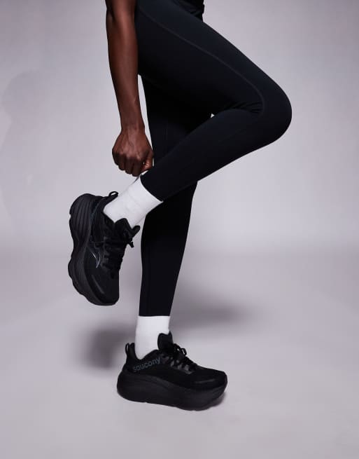 Saucony – Hurricane 24 – Sneaker in Triple-Schwarz mit maximaler Dämpfung, 4 von 5
