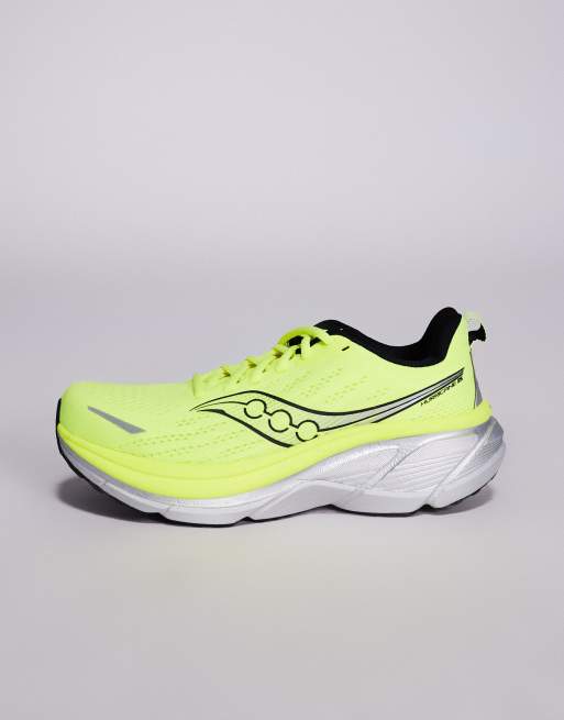 Saucony - Hurricane 25 - Hardloopschoenen in citroengeel en zwart, 2 van 5