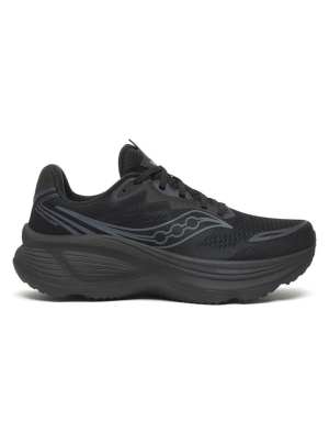 Saucony Hurricane 26 running trainers in triple black