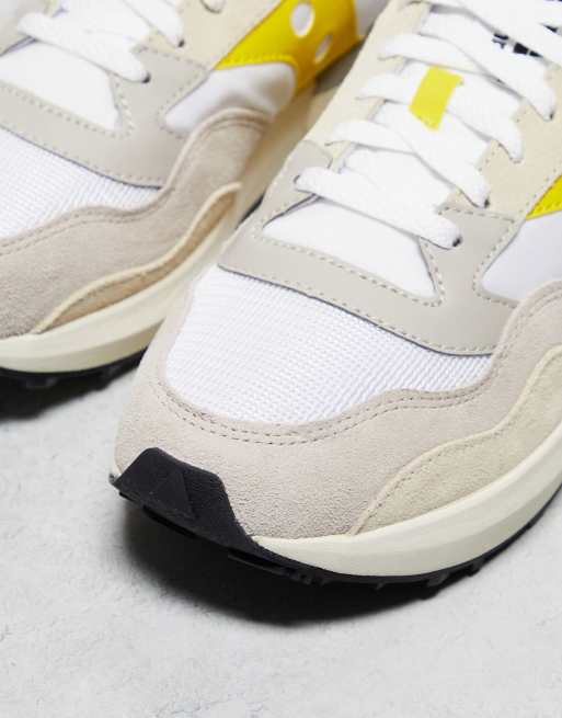 Saucony jazz best sale grey yellow