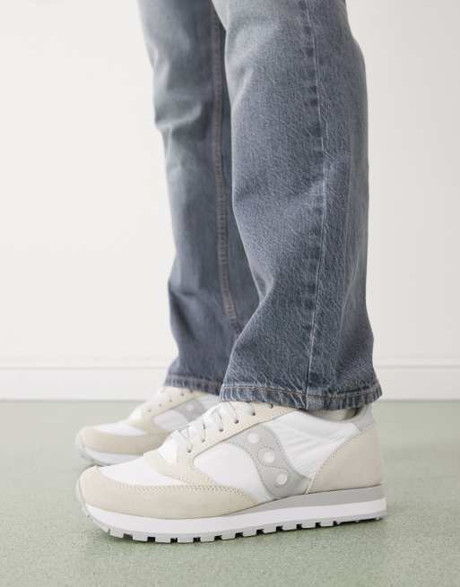 Saucony Jazz Original Sneakers bianche e grigie ASOS