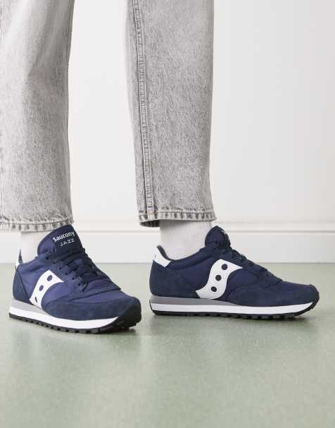 Saucony Jazz Original sneakers in navy and white - view 1