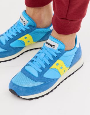 saucony blue trainers