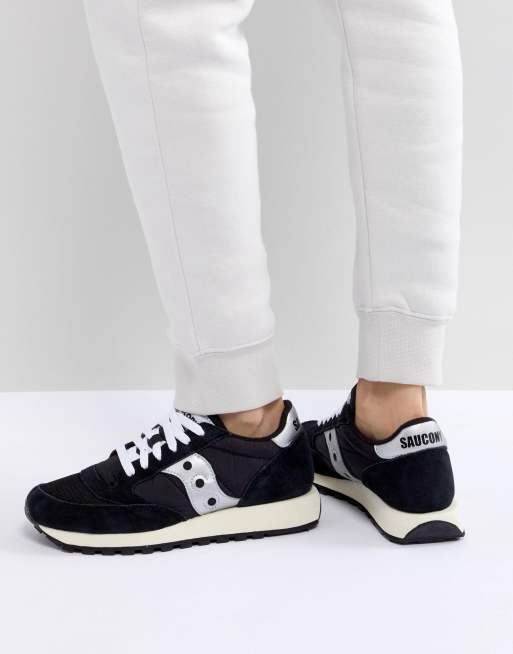 Saucony hotsell jazz zwart