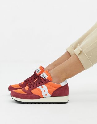 Saucony Jazz Original Vintage Orange Sneakers | ASOS