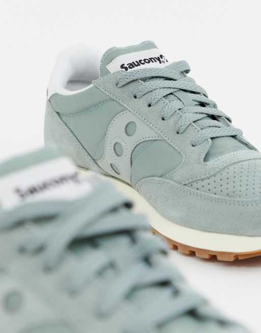 Saucony jazz original vintage sneaker in green