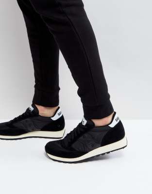 saucony jazz o black