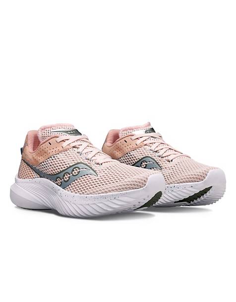 Saucony Kinvara 14 neutral running trainers in lotus