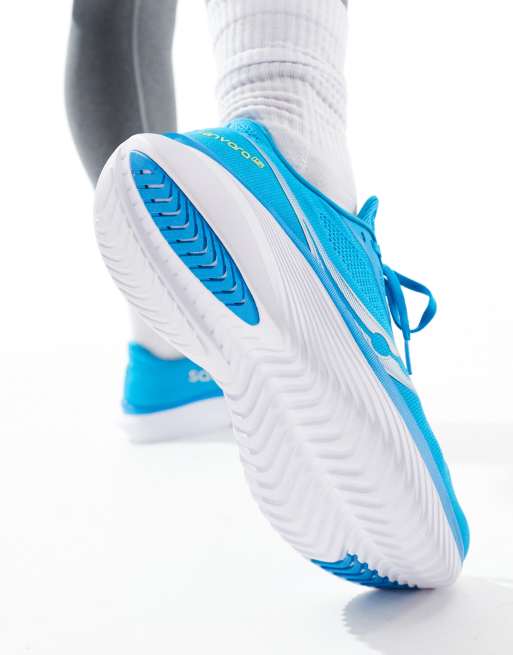 Saucony - Kinvara 15 Neutral - Lyseblå og hvide løbesneakers, 5 af 5