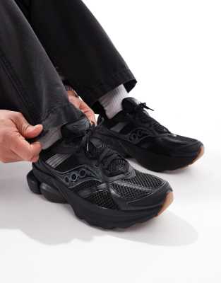 Saucony Originals Grid NXT sneakers in black | ASOS