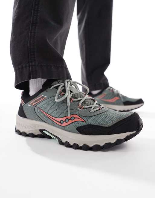 Saucony - Originals Grid Peak - Sneakers color agave e pesca