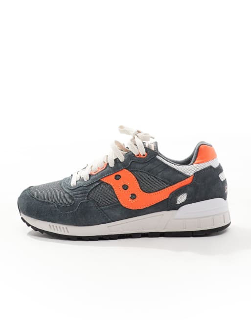 Saucony Originals Shadow 5000 sneakers in gray and orange | ASOS