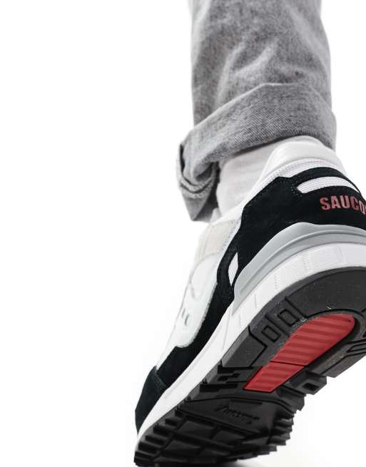 Saucony Originals Shadow 5000 sneakers in white and black, 2 of 4
