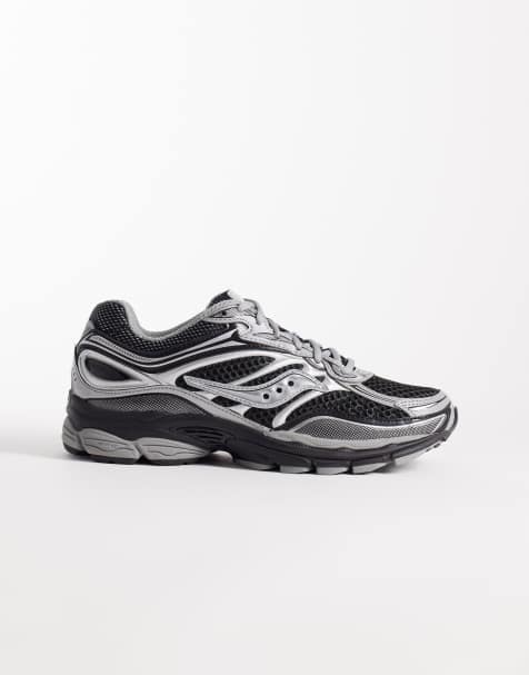 Saucony – Progrid Omni 9 – Buty sportowe w kolorze czarnym i srebrnym - view 1