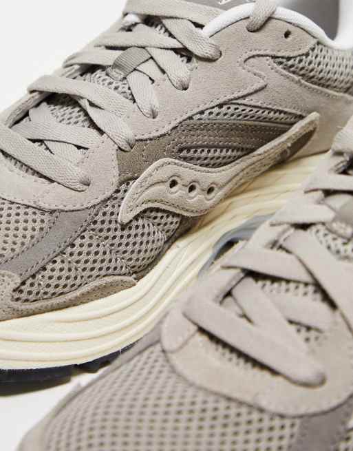 Saucony Progrid Omni 9 trainers in grey