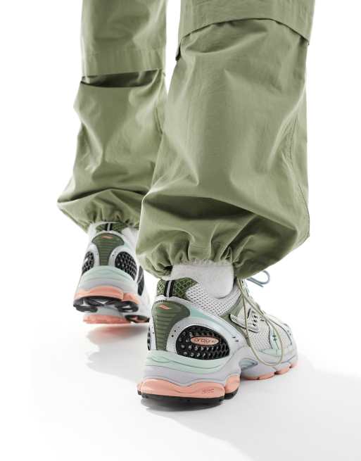 Saucony – Progrid Triumph 4 – Szaro-zielone buty sportowe, 3 z 5