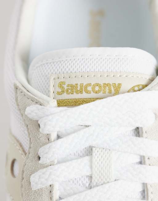 Saucony Racer 80 trainers in white, 2 of 5