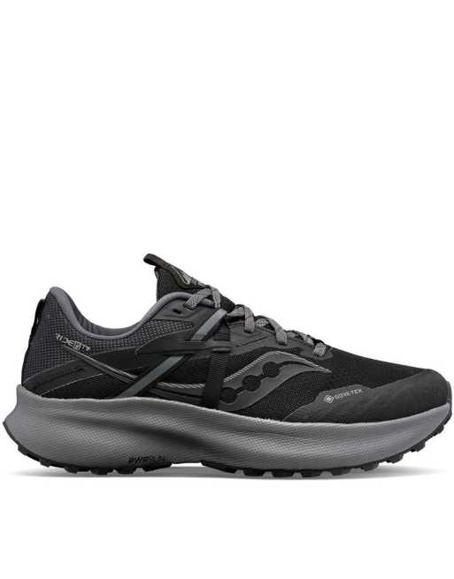 Saucony – Ride 15 TR GTX – Neutrale Laufschuhe in Schwarz und Anthrazit