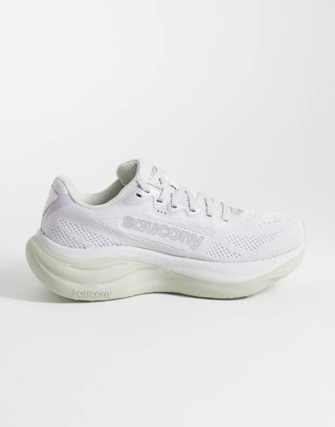 Saucony Ride 19 trainers in fog grey - view 1
