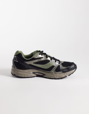  Ride Millennium trainers in olivine and black