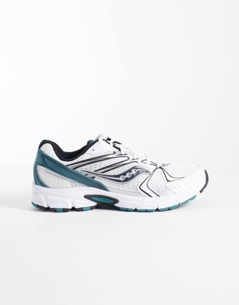 Saucony Ride Millennium trainers in white - view 1
