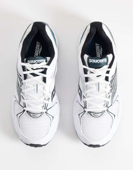 Saucony Ride Millennium trainers in white, 2 of 5