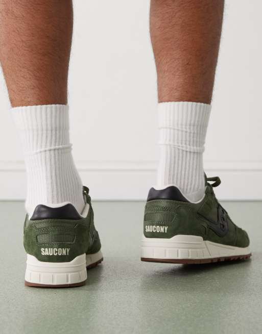 Saucony - Shadow 5000 - Grønne og sorte sneakers, 4 af 5