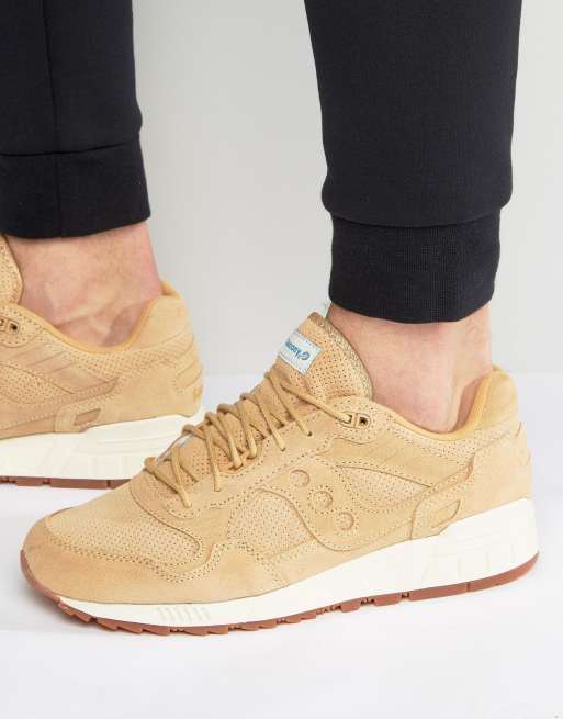 Saucony shadow hot sale beige