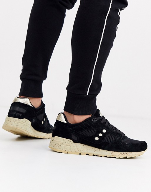 Saucony shadow 5000 trainer in black