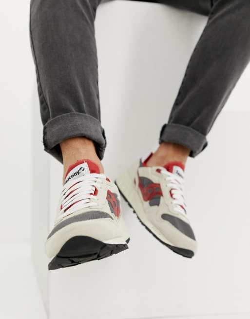 Saucony shadow 5000 vintage trainer in off white cheap