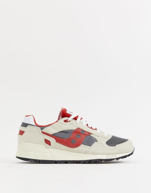 Saucony shadow 5000 vintage trainer in off white ASOS