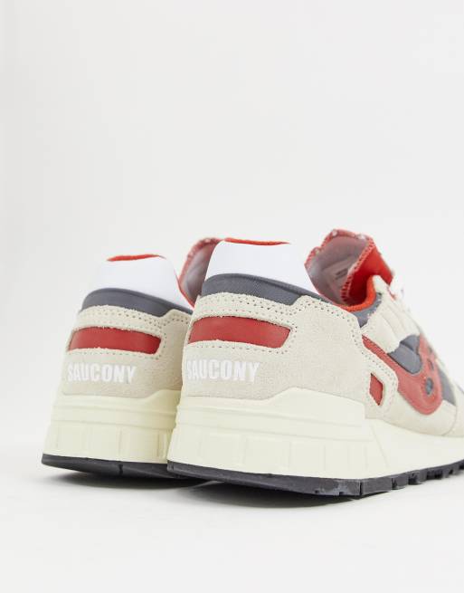 Saucony shadow 5000 vintage trainer in off white
