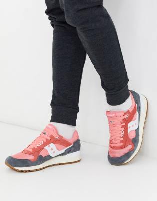 saucony shadow 5000 vintage trainer in off white