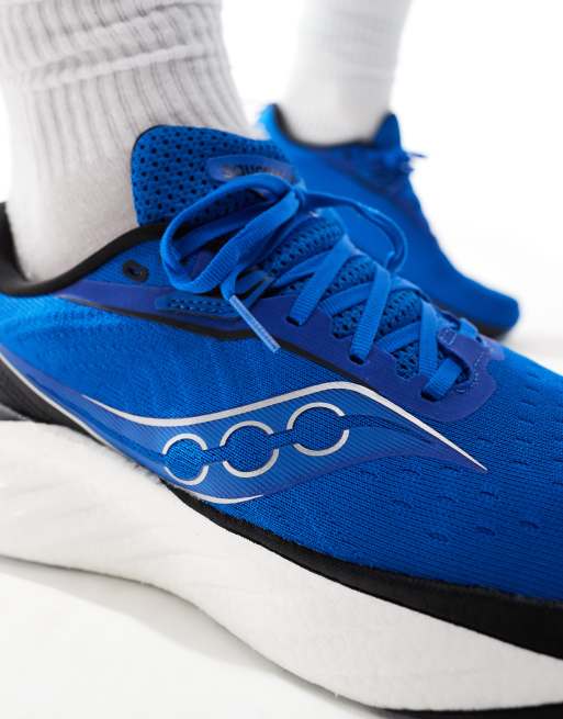 Saucony – Triumph 22 – Niebiesko-czarne buty sportowe do biegania, 3 z 5
