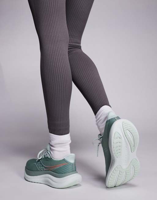Saucony - Triumph 23 - Hardloopschoenen in ijsberg en aloë groen, 3 van 5