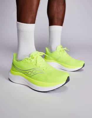 Saucony Saucony Triumph 23 running trainers in citron-Yellow