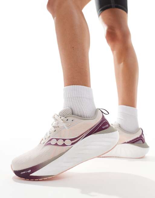 Saucony - Triumph 22 - Baskets de course neutres - Lune et aubergine, 5 de 5